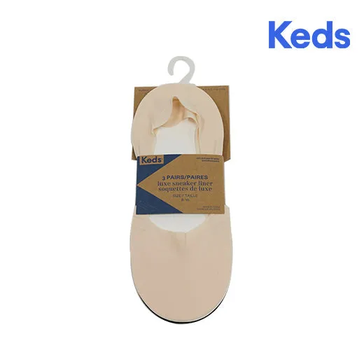 Keds 3PPK Sneaker Lux Liner Black