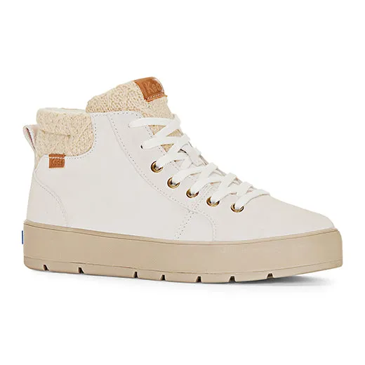 Keds Women’s Tahoe Suede Cable Knit Boot Oatmeal
