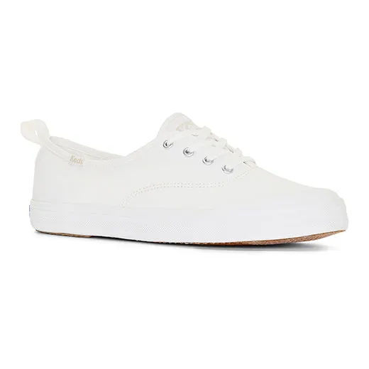 Keds Women’s Champion Toe Cap Canvas Sneaker White