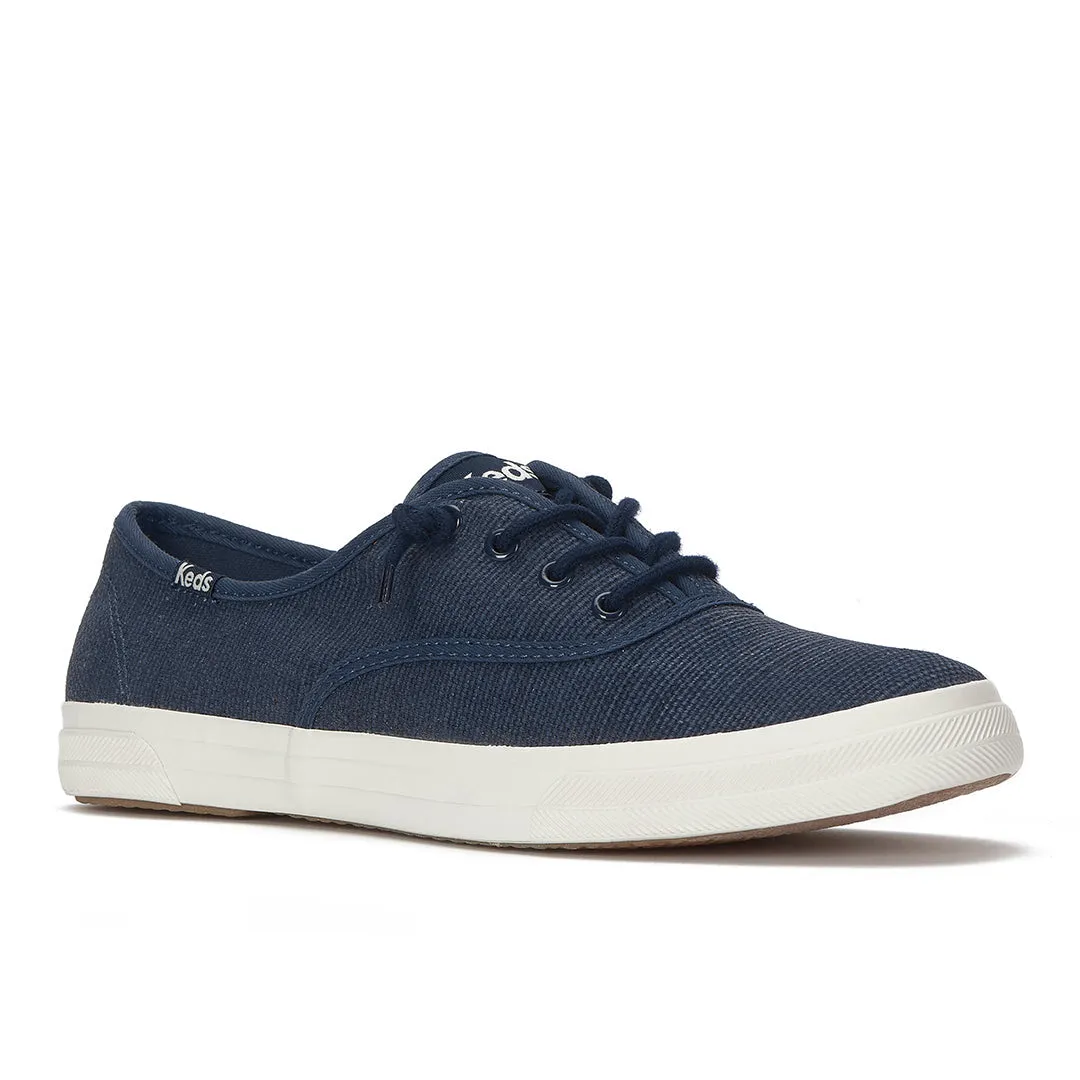 Keds Women’s Rillax Champ Chalky Canvas Navy Sneaker