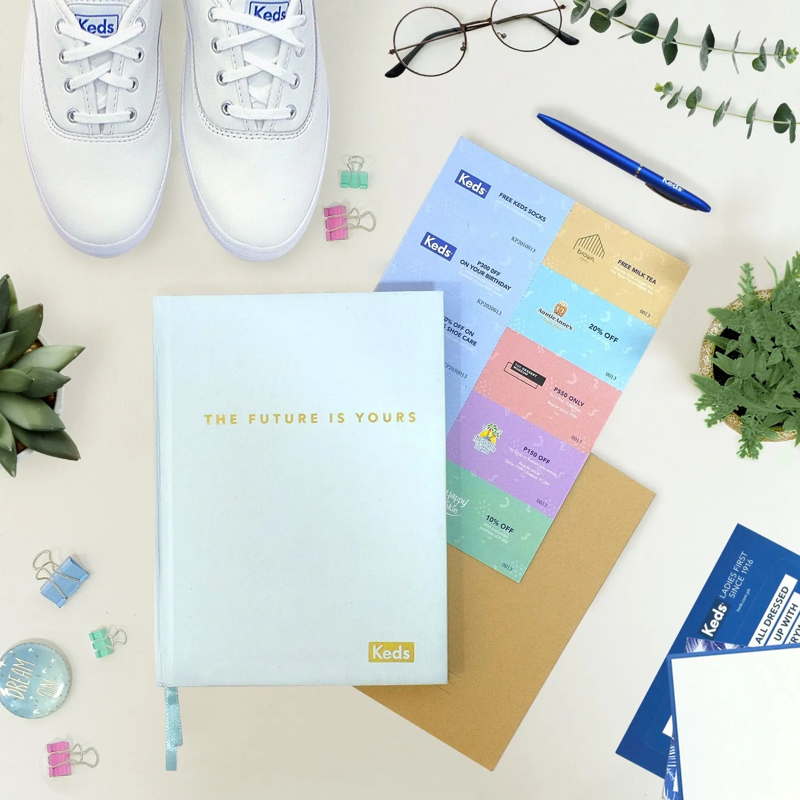 Keds KEDS “THE FUTURE IS YOURS ” PLANNER