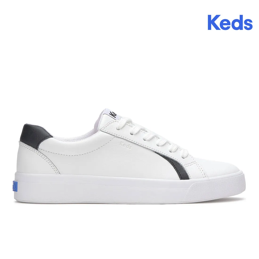 Keds Women’s Pursuit Leather Sneaker White/Black