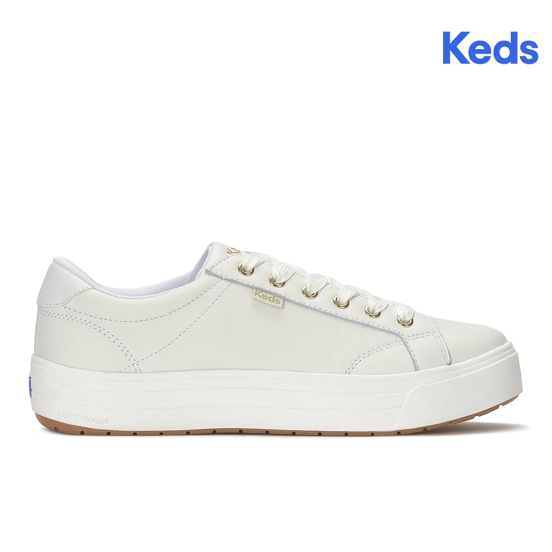 Keds Park Leather White