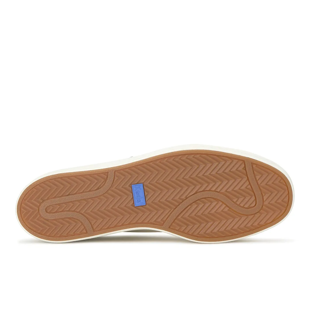 Keds Women’s Skyler Leather Daisy Charm Snow White Sneaker