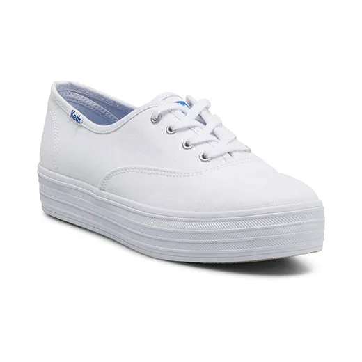 Keds Women’s The Platform Canvas Sneaker White