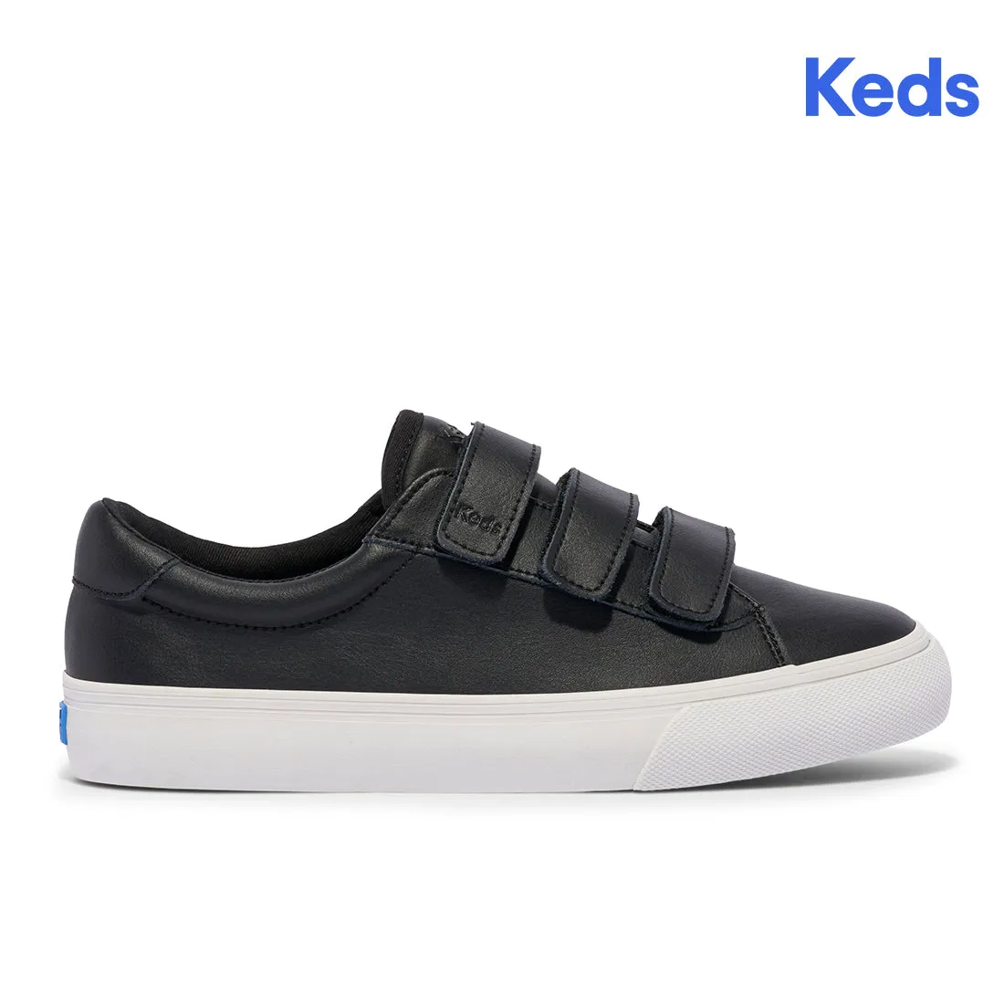 Keds Womens’ Jump Kick V Leather Black/White