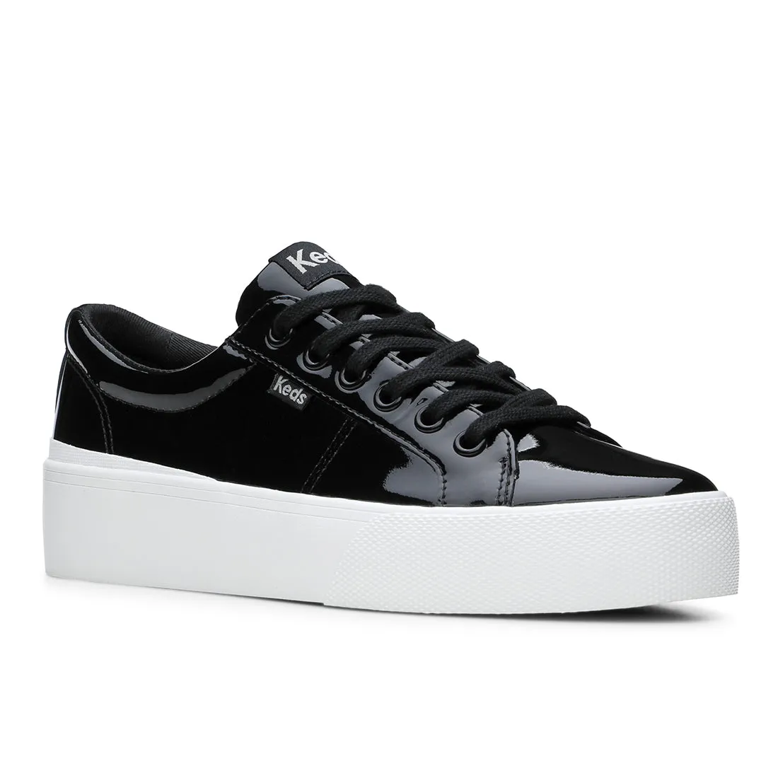 Keds Womens’ Jumpkick Duo Patent Leather Black