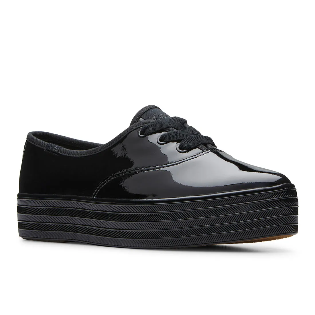 Keds Womens’ Point Patent Leather Black