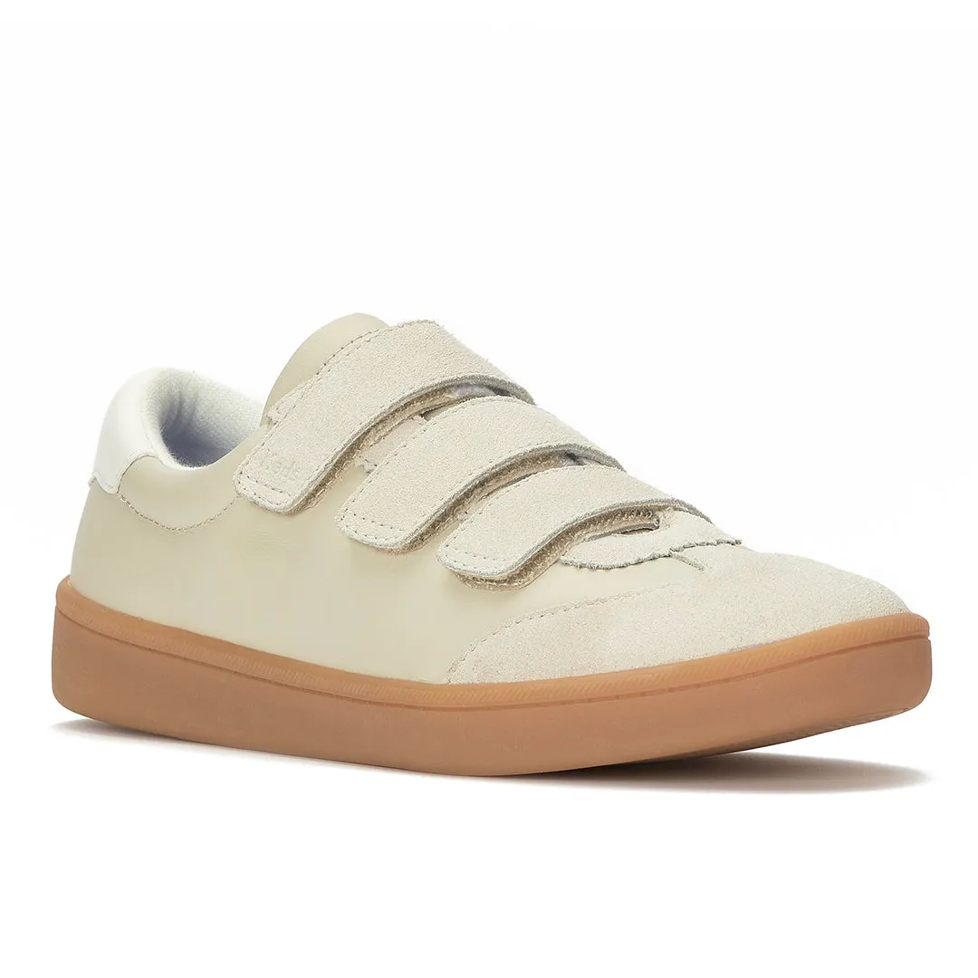Keds Women’s Ace II V Leather/Suede Translucent Midsole Oatmeal/Snow White Sneaker