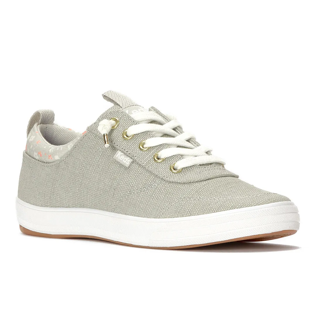 Keds Women’s Center III Slip On Chalky Canvas Grey Sneaker