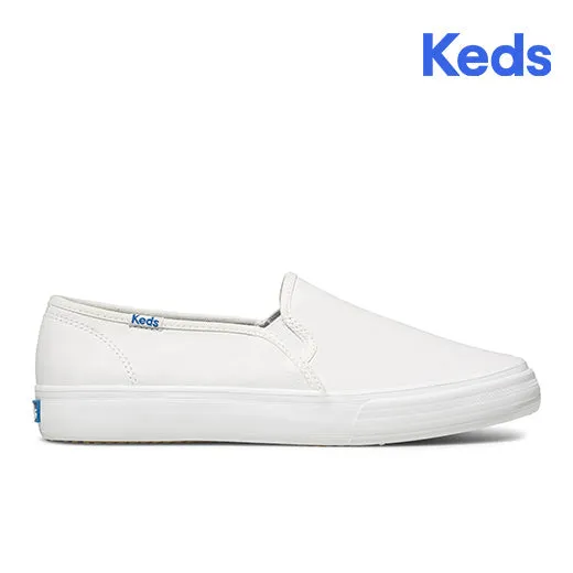 Keds Women’s Double Decker Leather White
